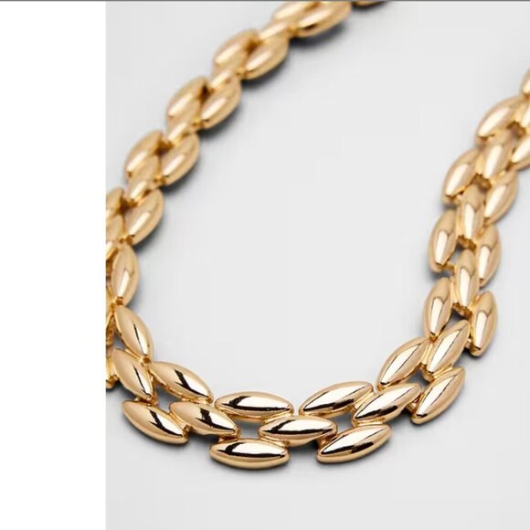 Banana Republic State Heirloom Necklace, Gold, NWT - Picture 3 of 4